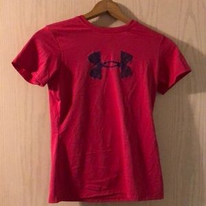 Red Under Armour XS Heat Gear